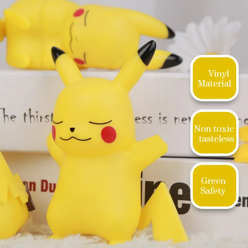 Pokemon – Pikachu Bedroom Ornaments Night Light Luminous Toys Gift