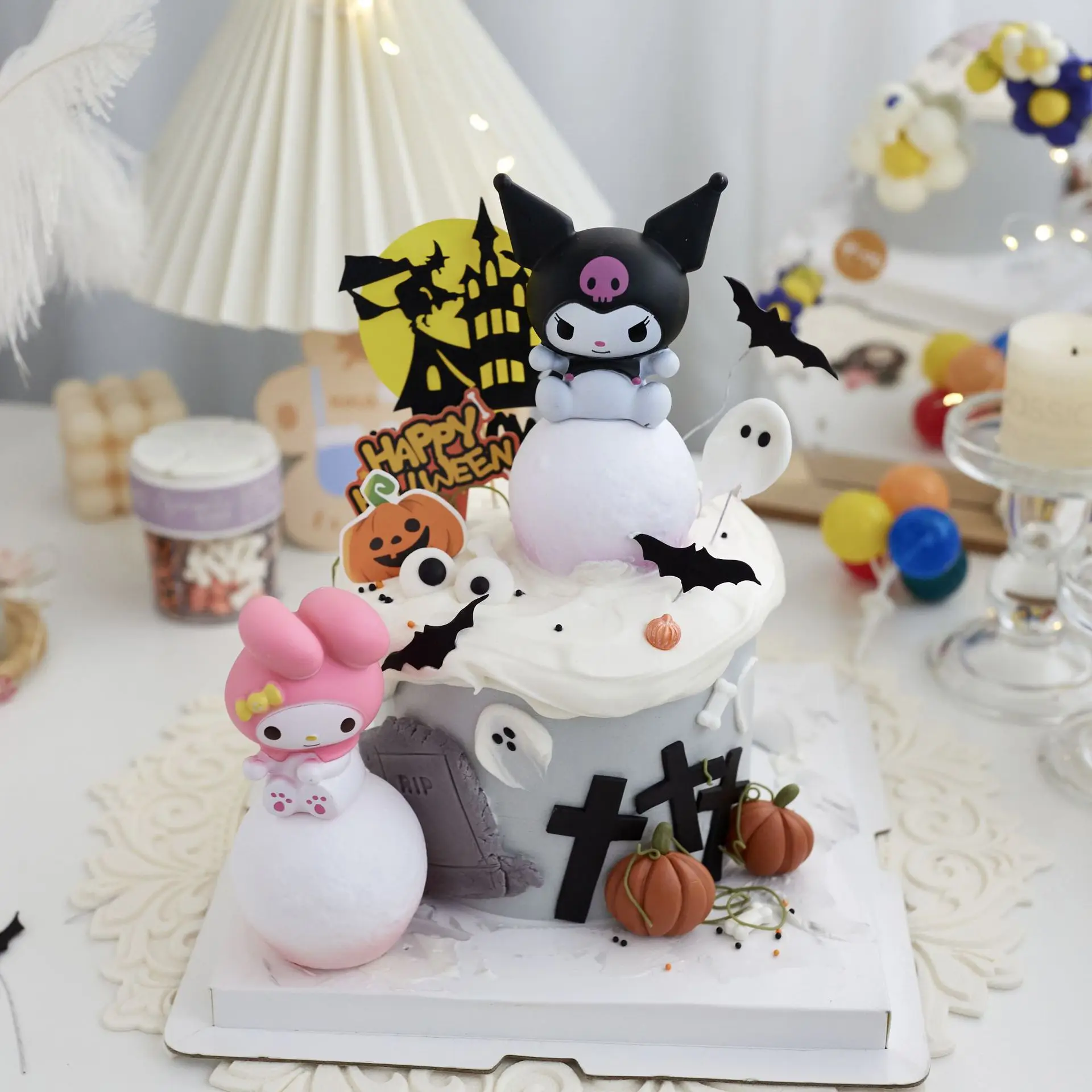 Sanrio – Kuromi Melody Cinnamoroll Cake Home Decorative Accessories Children’s Gift